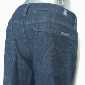7FAM Size 4/27 The Lexie Petite "A Pocket" Flare Jeans
